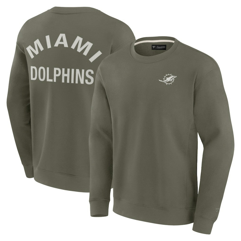 Miami Dolphins Fanatics Unisex Elements Super Soft Pullover Sweatshirt