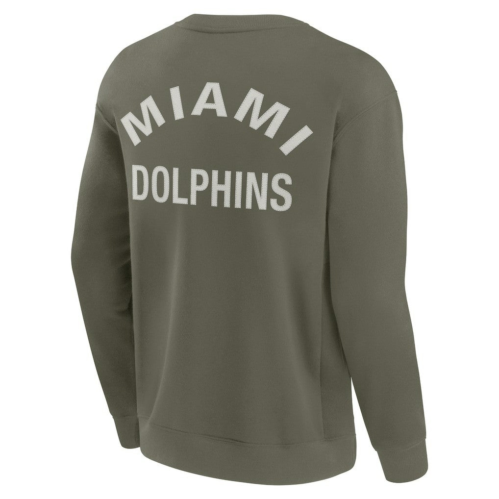 Miami Dolphins Fanatics Unisex Elements Super Soft Pullover Sweatshirt