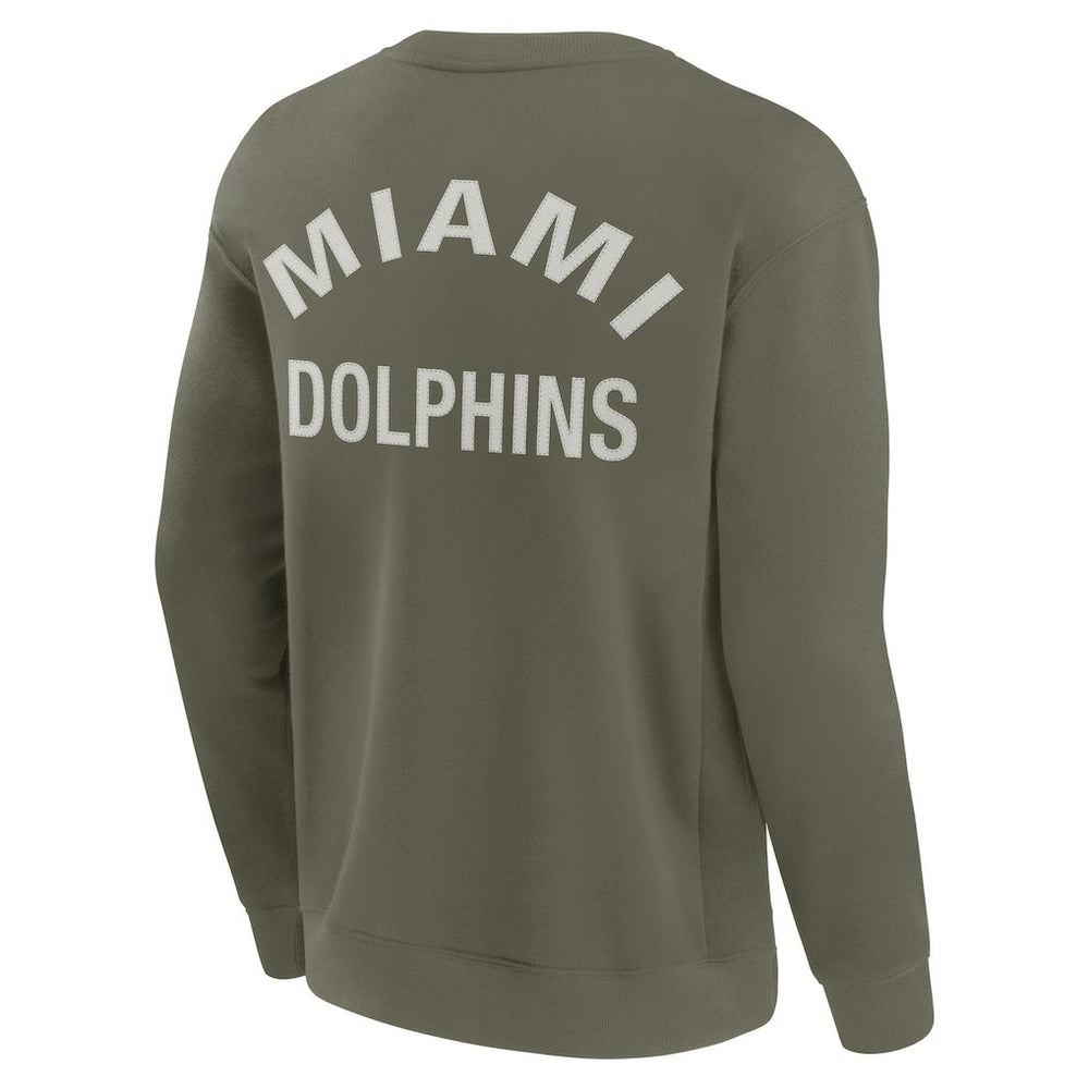 Miami Dolphins Fanatics Unisex Elements Super Soft Pullover Sweatshirt