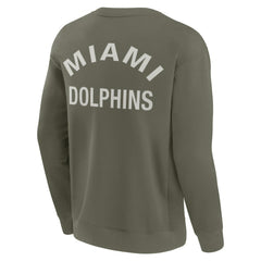 Miami Dolphins Fanatics Unisex Elements Super Soft Pullover Sweatshirt