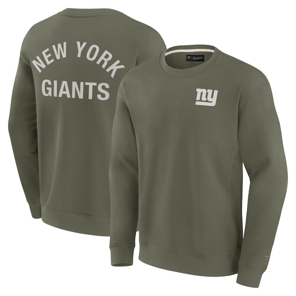 New York Giants Fanatics Unisex Elements Super Soft Pullover Sweatshirt