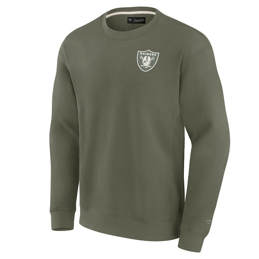 Las Vegas Raiders Fanatics Unisex Elements Super Soft Pullover Sweatshirt