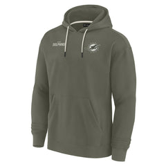 Miami Dolphins Fanatics Unisex Elements Super Soft Fleece Pullover Hoodie