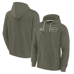 New York Jets Fanatics Unisex Elements Super Soft Fleece Pullover Hoodie