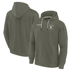 Las Vegas Raiders Fanatics Unisex Elements Super Soft Fleece Pullover Hoodie