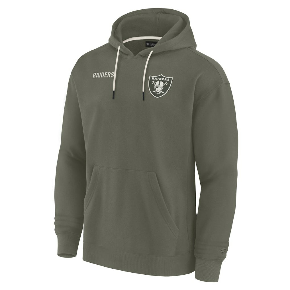 Las Vegas Raiders Fanatics Unisex Elements Super Soft Fleece Pullover Hoodie