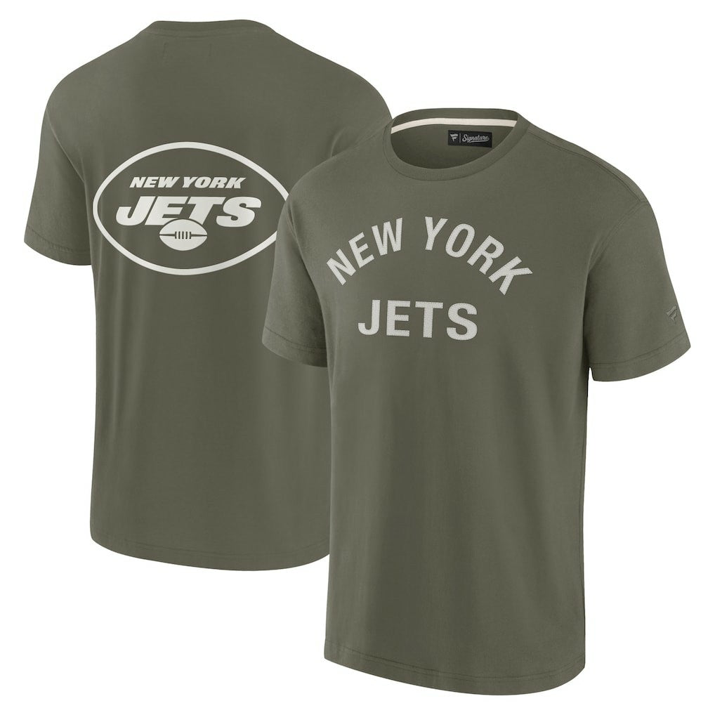 New York Jets Fanatics Unisex Elements Super Soft Short Sleeve T-Shirt
