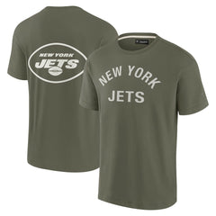 New York Jets Fanatics Unisex Elements Super Soft Short Sleeve T-Shirt