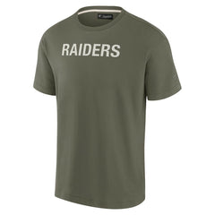 Las Vegas Raiders Fanatics Unisex Elements Super Soft Short Sleeve T-Shirt