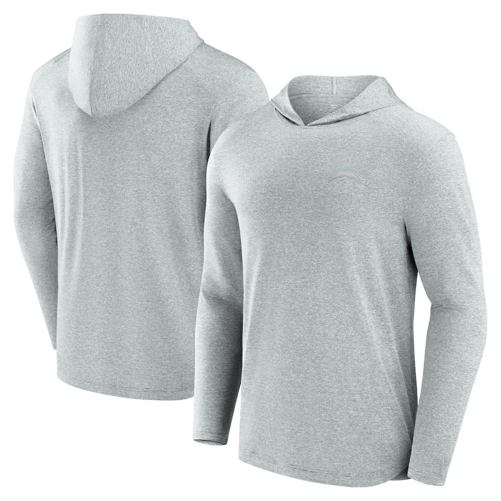 Los Angeles Chargers Fanatics Front Office Tech Lightweight Hoodie T-Shirt