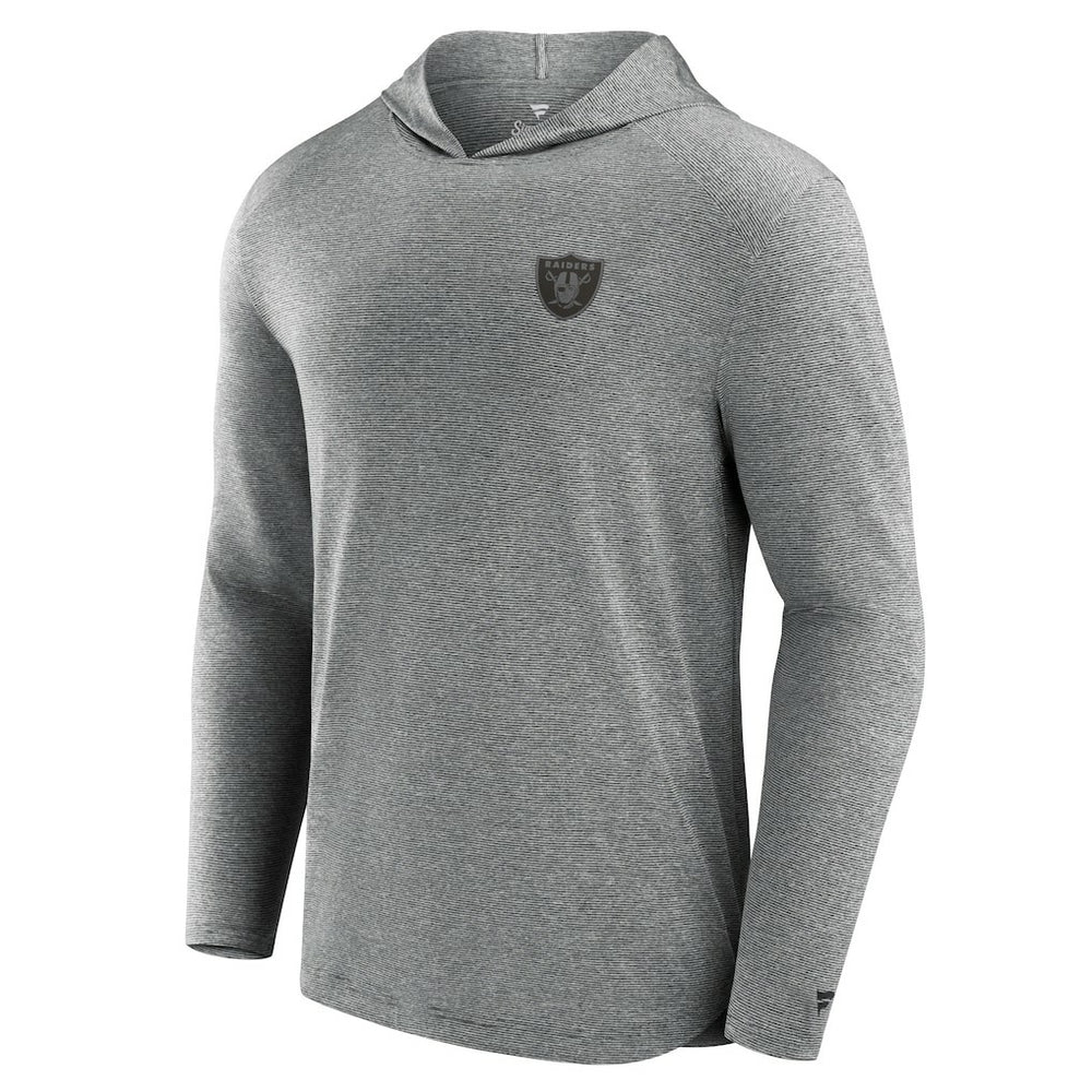 Las Vegas Raiders Fanatics Front Office Tech Lightweight Hoodie T-Shirt