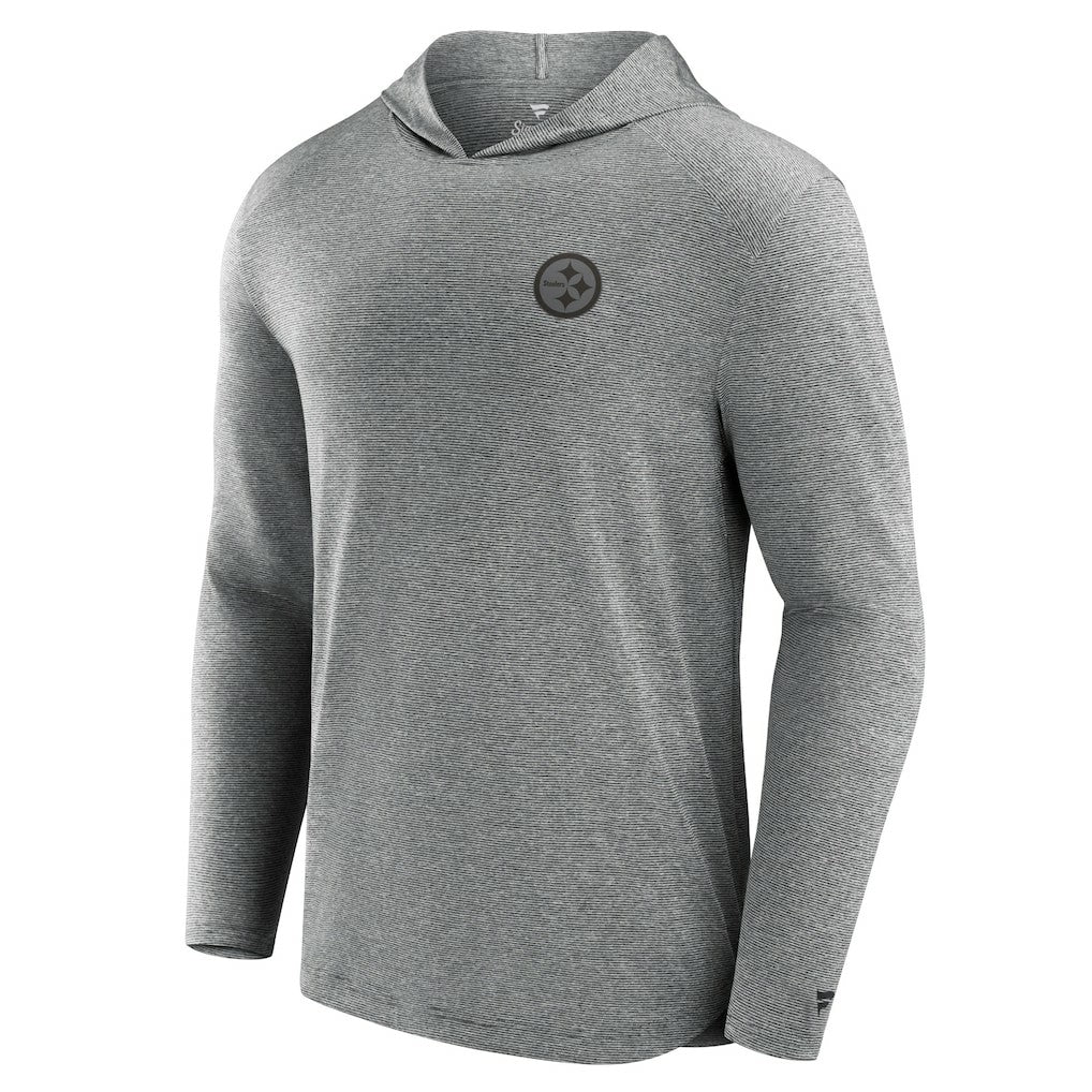 Pittsburgh Steelers Fanatics Front Office Tech Lightweight Hoodie T-Shirt
