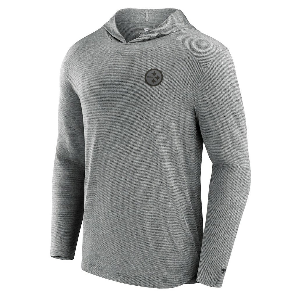 Pittsburgh Steelers Fanatics Front Office Tech Lightweight Hoodie T-Shirt