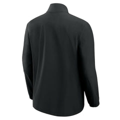 San Francisco 49ers Fanatics Front Office Micro Tonal Quarter-Zip Pullover
