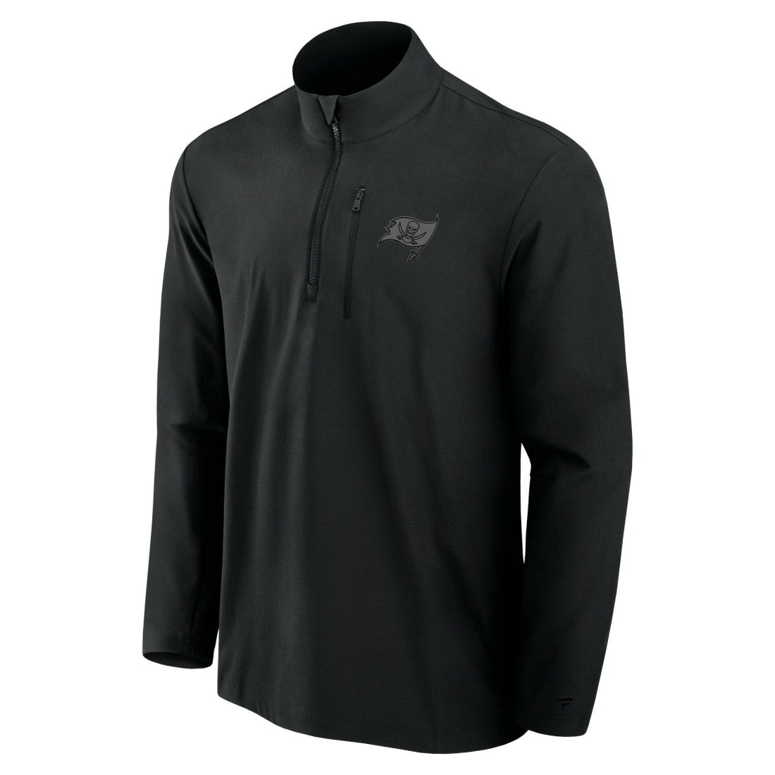 Tampa Bay Buccaneers Fanatics Front Office Micro Tonal Quarter-Zip Pullover
