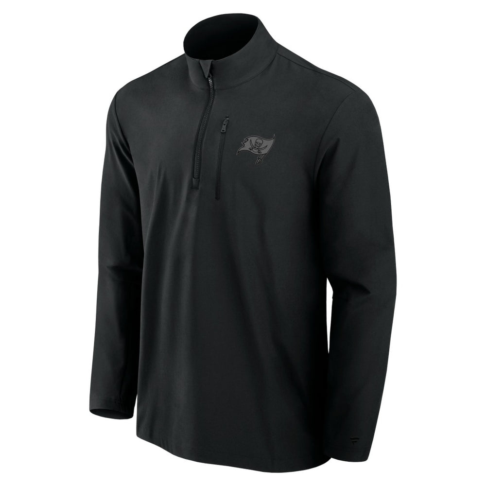 Tampa Bay Buccaneers Fanatics Front Office Micro Tonal Quarter-Zip Pullover