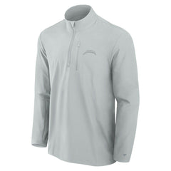 Los Angeles Chargers Fanatics Front Office Micro Tonal Quarter-Zip Pullover