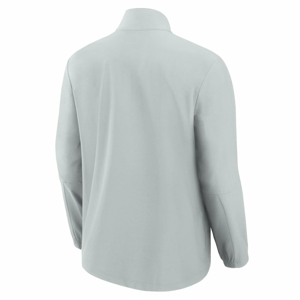 Los Angeles Chargers Fanatics Front Office Micro Tonal Quarter-Zip Pullover