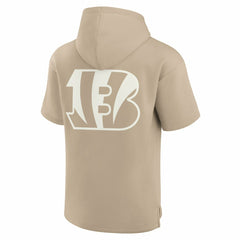 Cincinnati Bengals Fanatics Unisex Elements Super Soft Fleece Short Sleeve Pullover Hoodie
