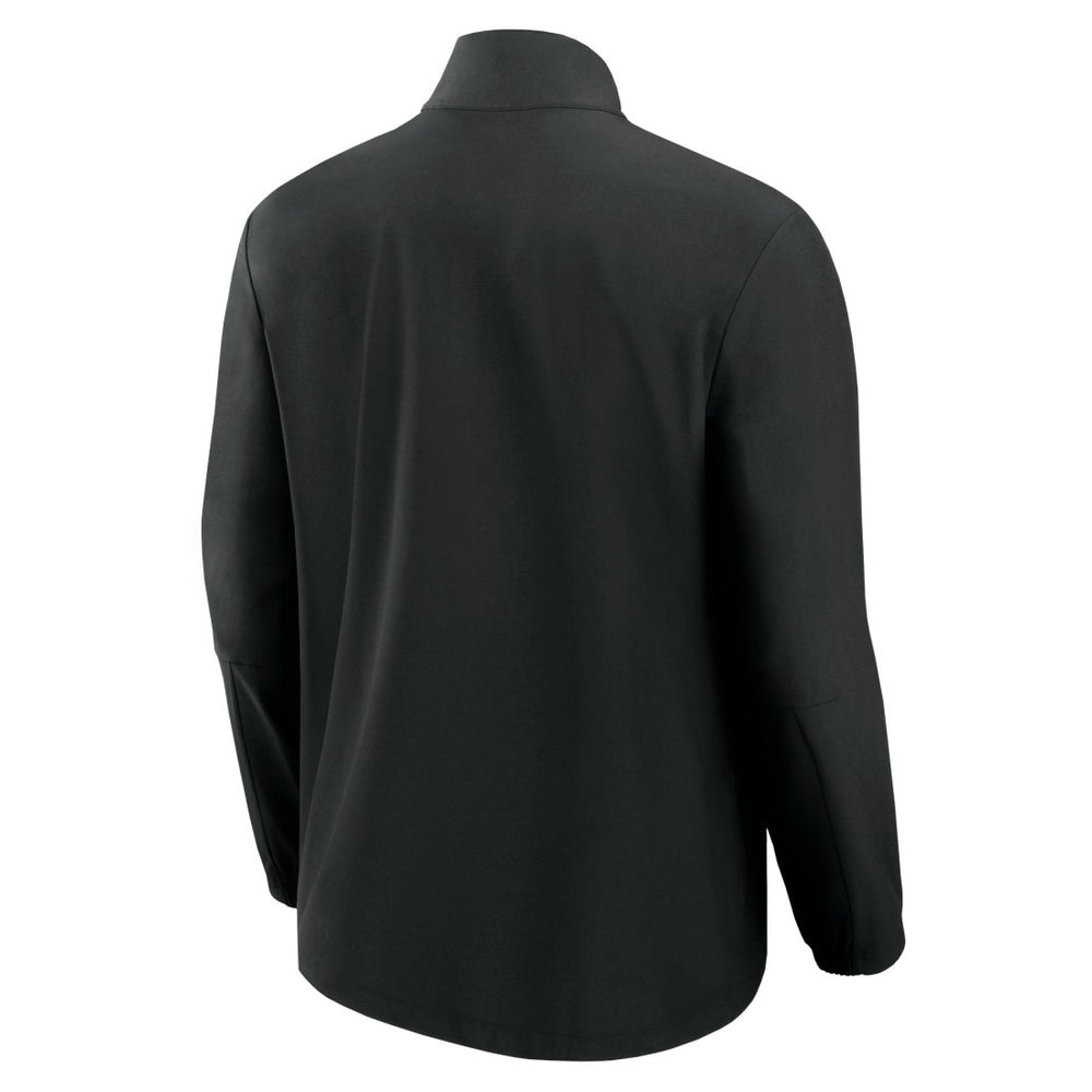New York Jets Fanatics Front Office Micro Tonal Quarter-Zip Pullover