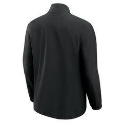 New York Jets Fanatics Front Office Micro Tonal Quarter-Zip Pullover