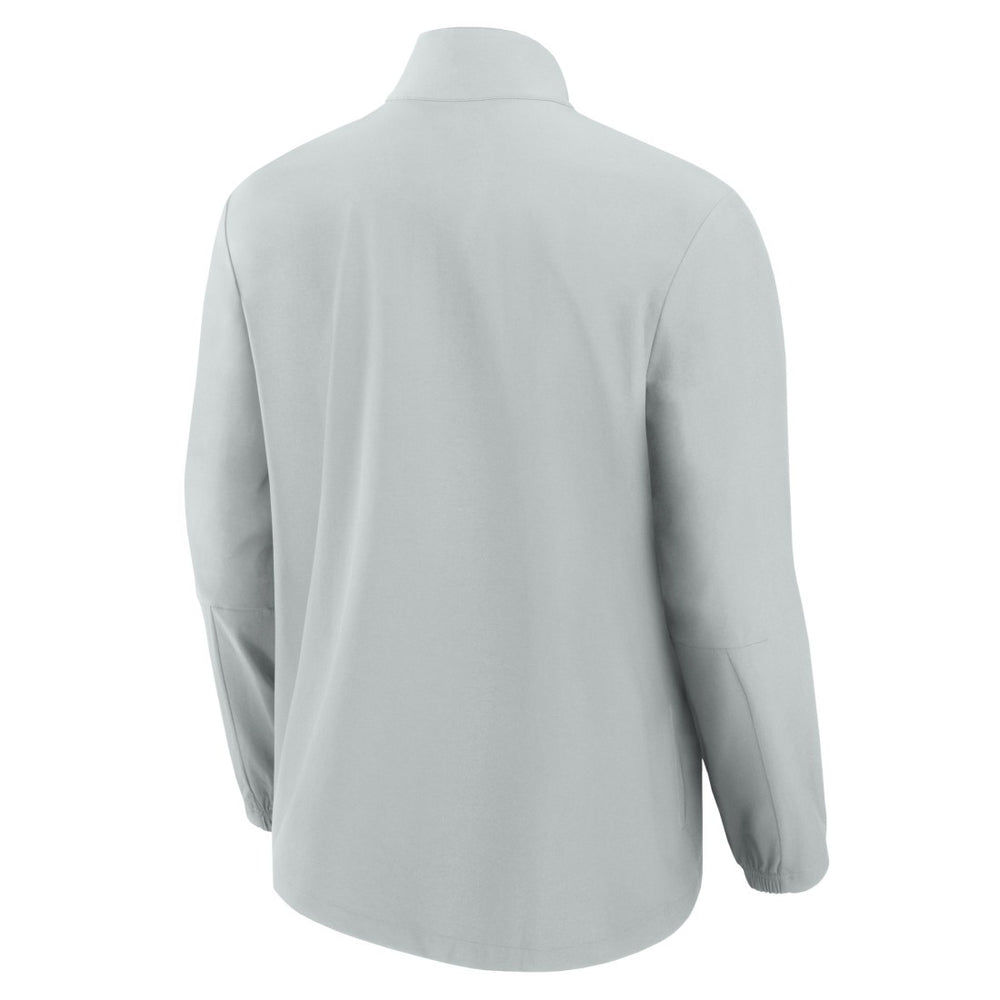 Detroit Lions Fanatics Front Office Micro Tonal Quarter-Zip Pullover
