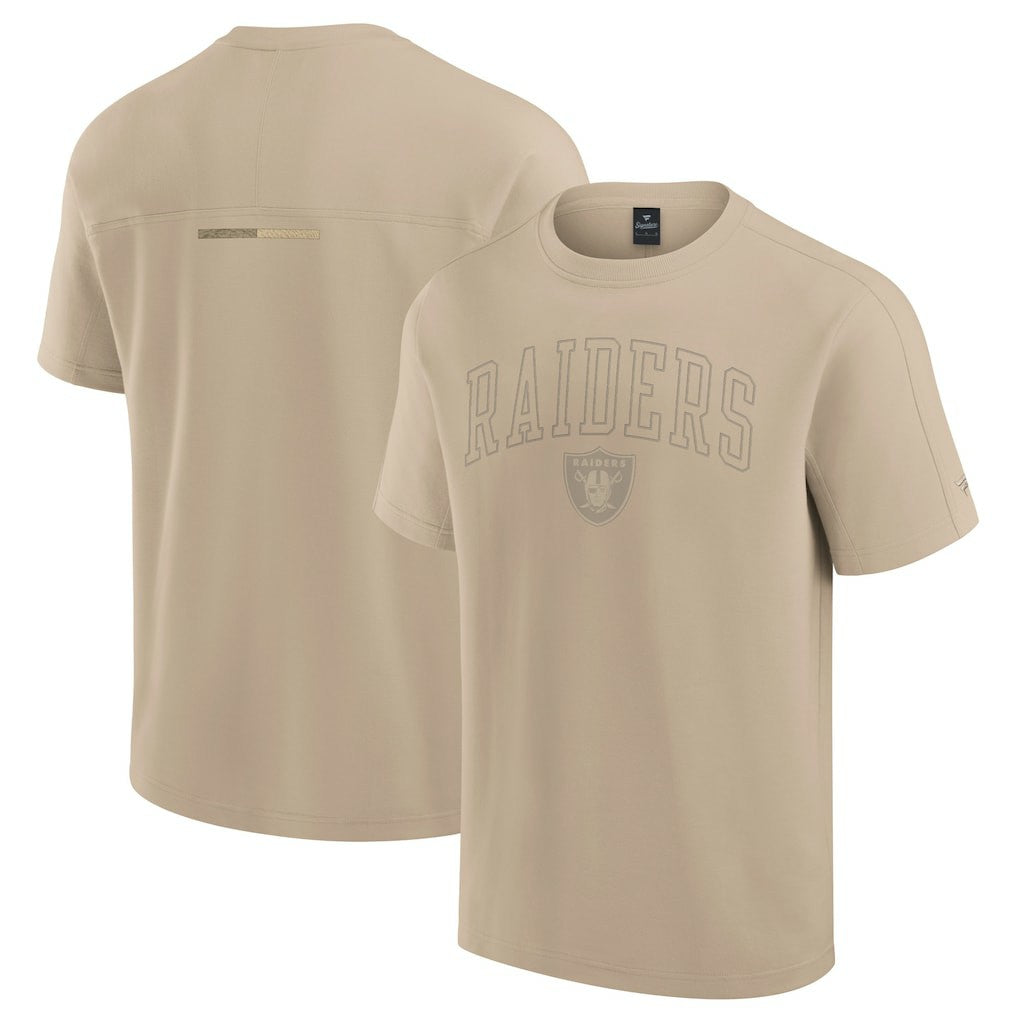 Las Vegas Raiders Fanatics Unisex Elements Heavyweight Tri-Blend T-Shirt