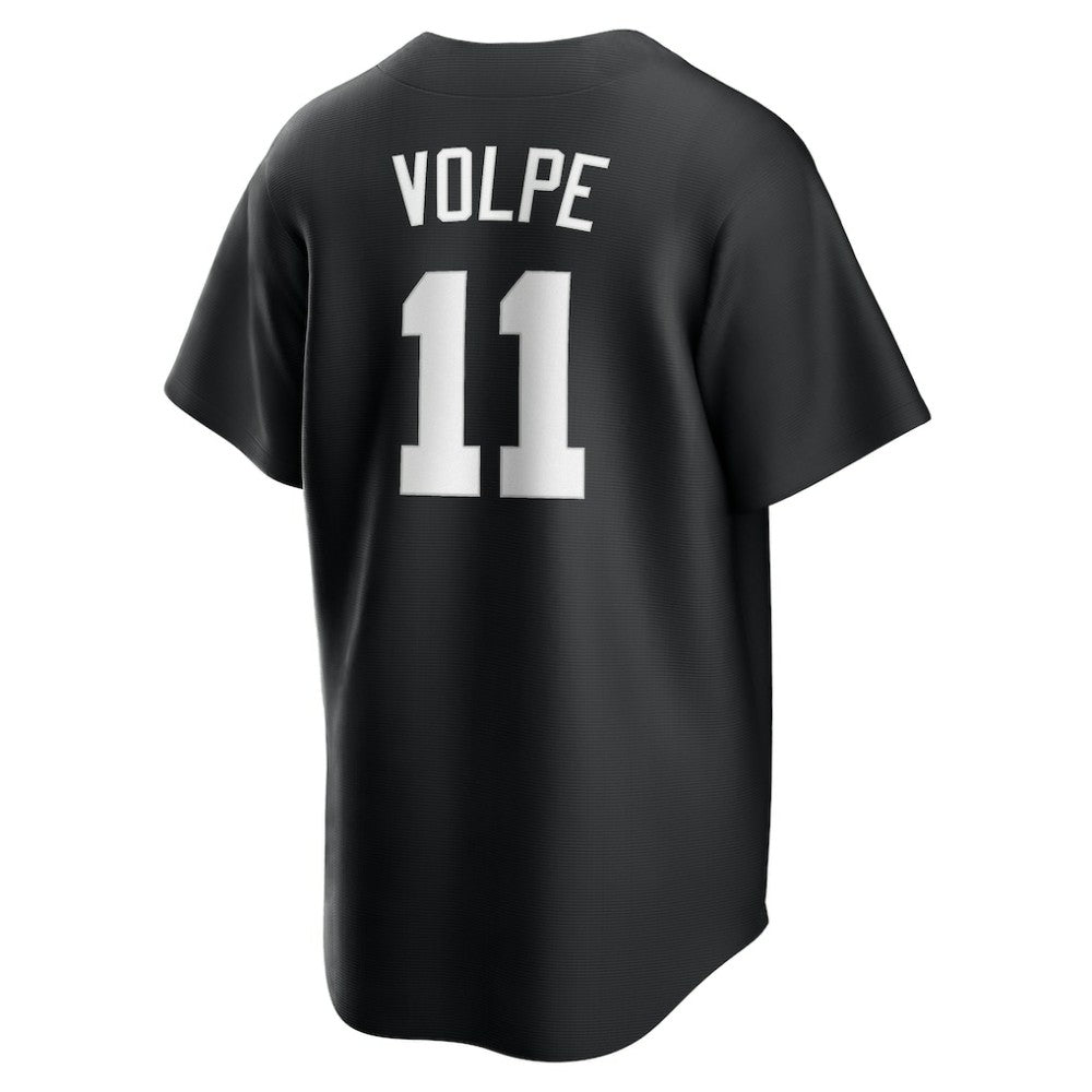 Anthony Volpe New York Yankees Fashion Replica Player Jersey - Black