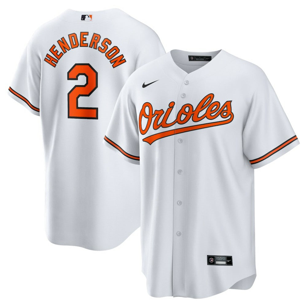 Gunnar Henderson Baltimore Orioles Nike Home Replica Player Jersey | MLB Shop