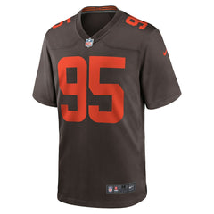 Cleveland Browns Nike Myles Garrett  Alpha Dawg Game Jersey