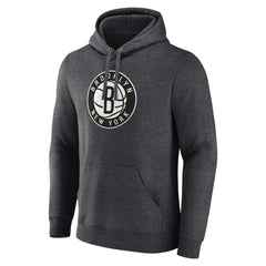 Brooklyn Nets Primary Logo Pullover Hoodie New