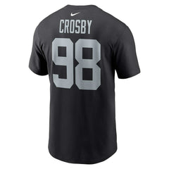 Las Vegas Raiders Nike Maxx Crosby  Player Name & Number T-Shirt