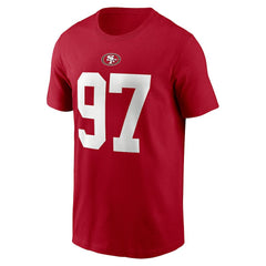San Francisco 49ers Nike Nick Bosa  Player Name & Number T-Shirt