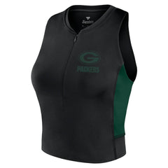 Green Bay Packers Fanatics Women's Studio Fitted Gym Tank Top