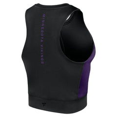 Minnesota Vikings Fanatics Women's Studio Fitted Gym Tank Top