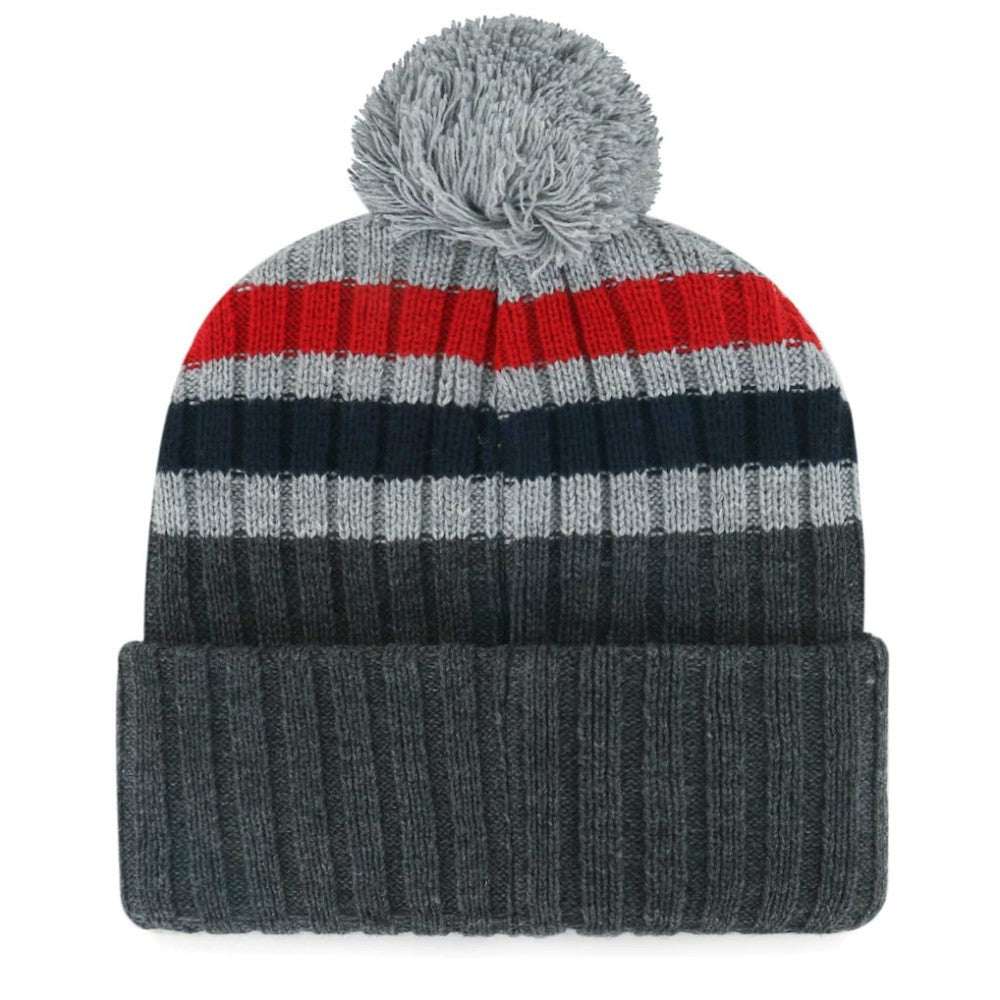 Boston Red Sox '47 Stack Cuffed Knit Hat with Pom | MLB Near me