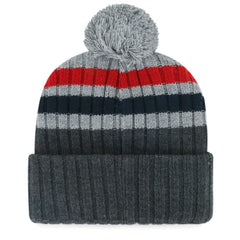 Boston Red Sox '47 Stack Cuffed Knit Hat with Pom | MLB Near me