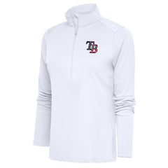 Tampa Bay Rays Antigua Women's Patriotic Tribute Half-Zip Pullover Top | MLB Near me