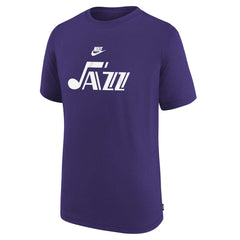 Utah Jazz NBA Youth 2023/24 Classic Edition Authentic Pregame Shooting T-Shirt On Sale