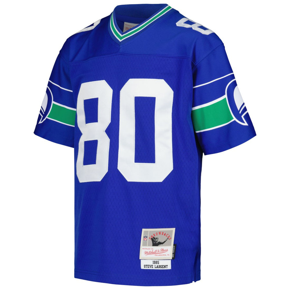 Seattle Seahawks Mitchell & Ness Steve Largent  Youth 1985 Retired Player Legacy Jersey
