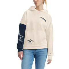 Dallas Cowboys  Tommy Hilfiger Women's Harriet Pullover Hoodie