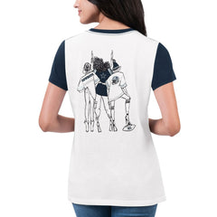 Dallas Cowboys  G-III 4Her by Carl Banks Women's Fashion Illustration T-Shirt