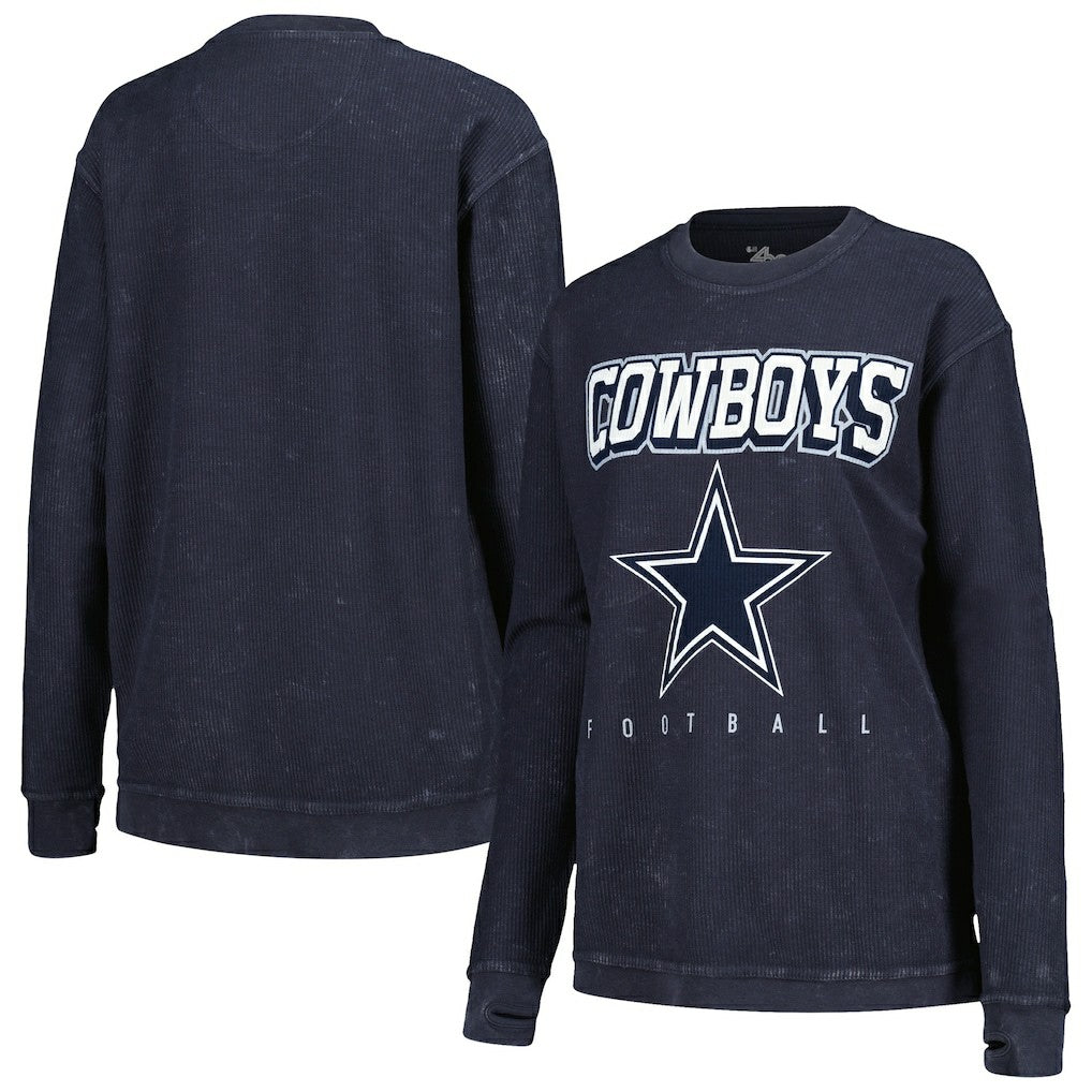 Dallas Cowboys  G-III 4Her by Carl Banks Women's Comfy Cord Pullover Sweatshirt