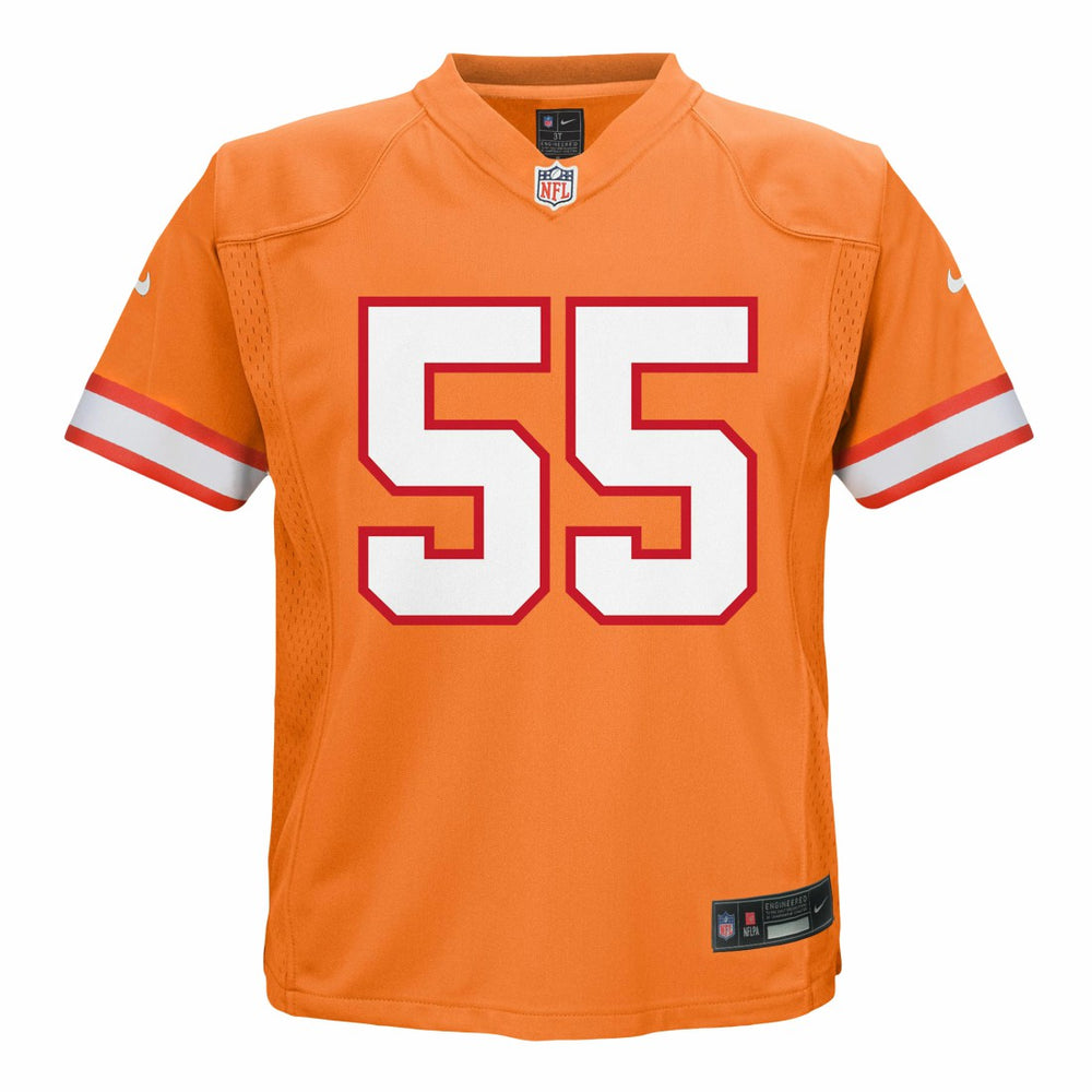 Tampa Bay Buccaneers Nike Derrick Brooks  Preschool Retired Player Game Jersey
