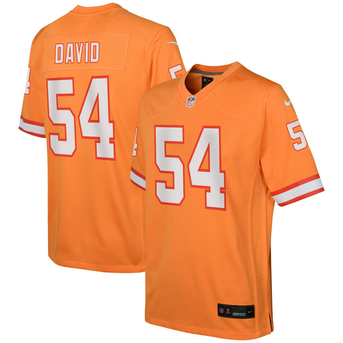 Tampa Bay Buccaneers Nike Lavonte David  Youth Game Jersey