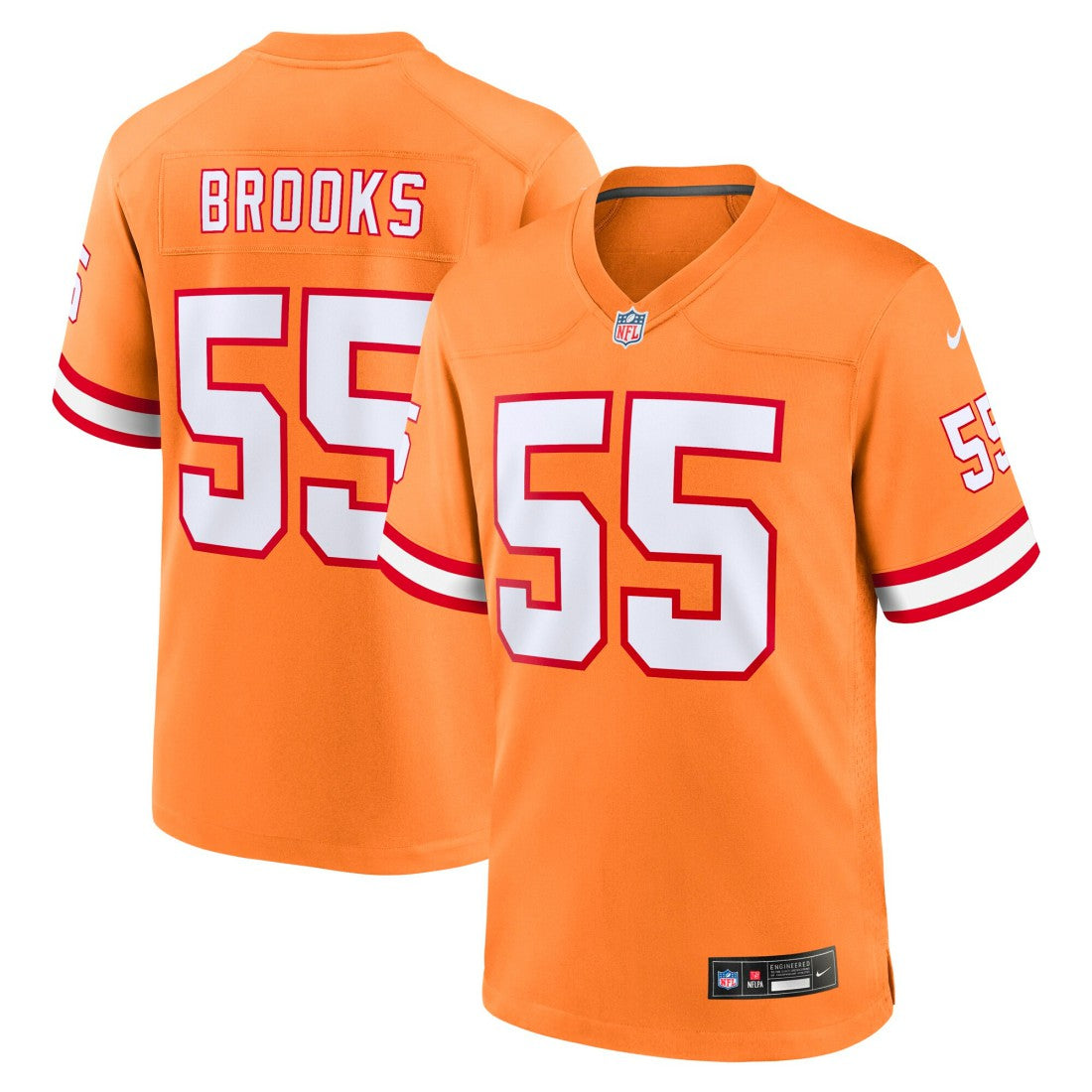 Tampa Bay Buccaneers Nike Derrick Brooks  Youth Retired Player Game Jersey