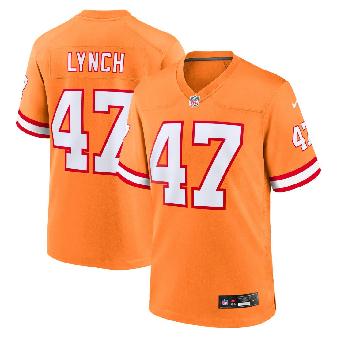 Tampa Bay Buccaneers Nike John Lynch  Youth Retired Player Game Jersey
