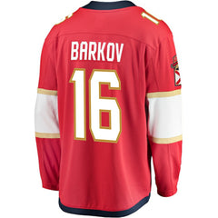 Aleksander Barkov Florida Panthers Fanatics Captain Patch Home Breakaway Jersey Sale