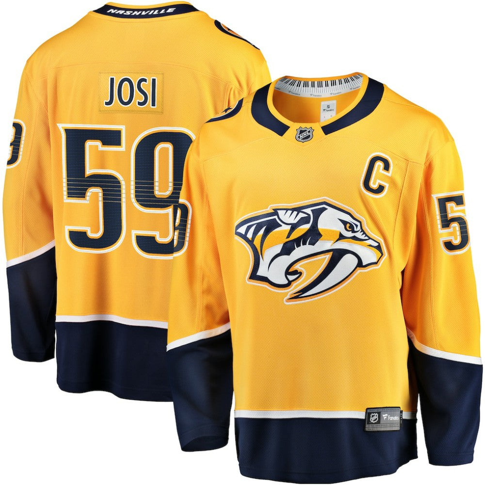 Roman Josi Nashville Predators Fanatics Home Breakaway Jersey Outlet