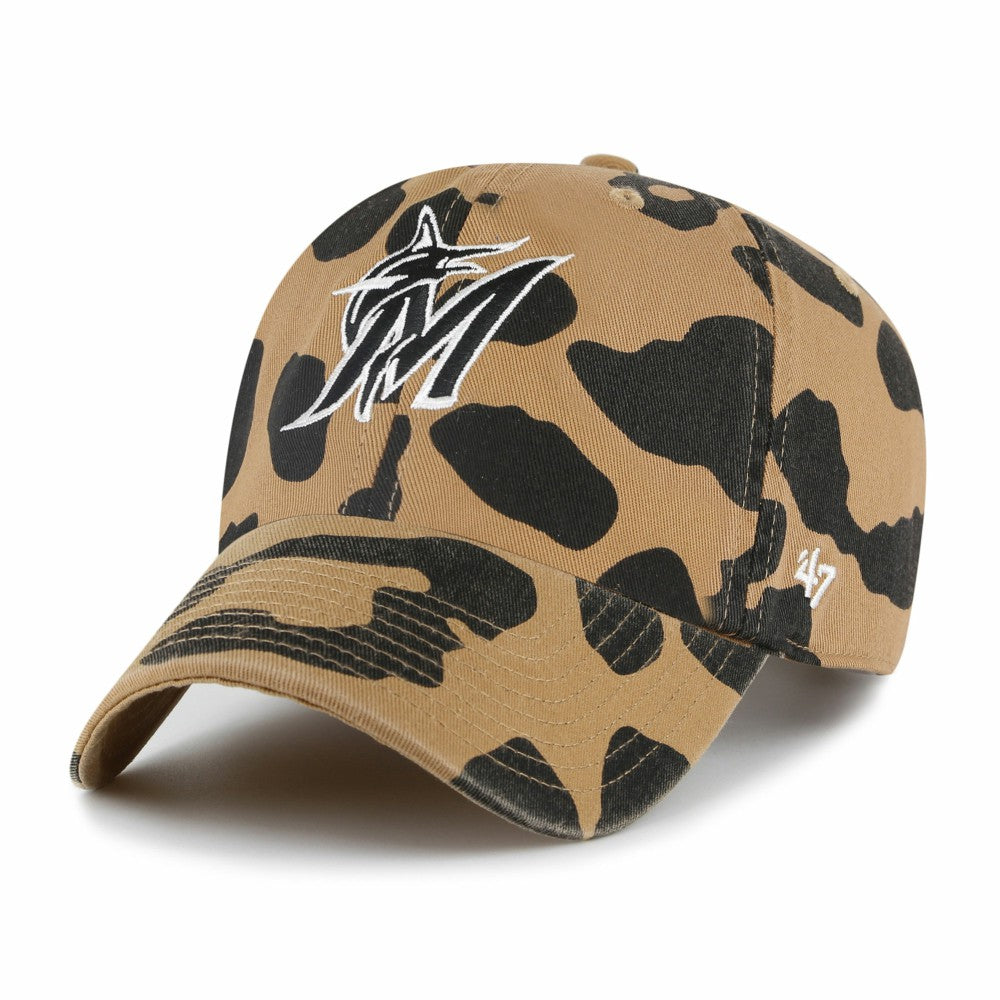 Miami Marlins '47 Women's Rosette Clean Up Adjustable Hat | MLB For sale